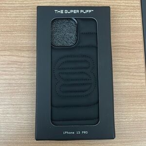 ARITZIA Black SuperPuff Phone Case IPhone 13 Pro